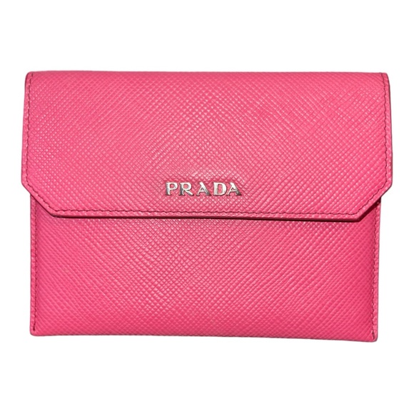 NEW PRADA Saffiano Leather Esplanade Clutch Bag - Picture 1 of 16
